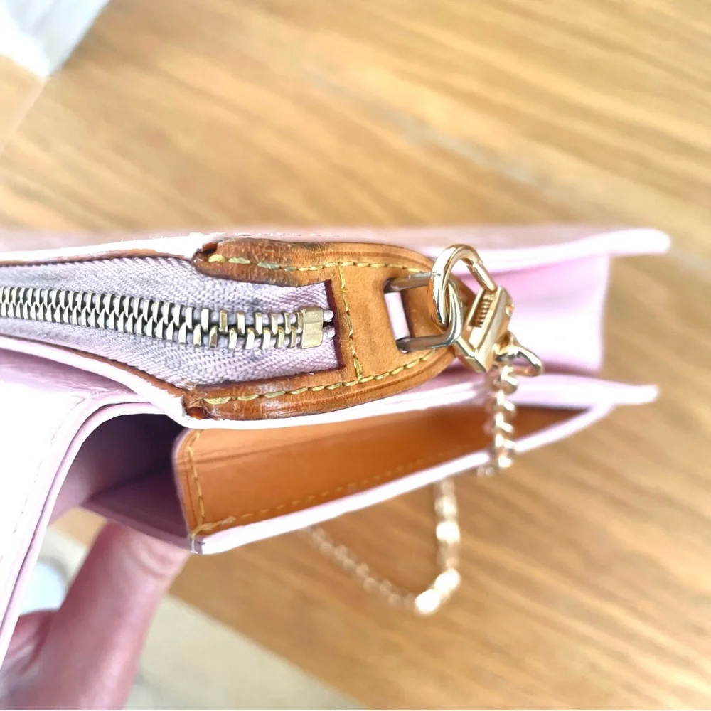 Louis Vuitton Authentic Custom Pink Mott Shoulder Bag - Picture 13 of 14